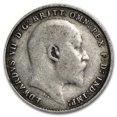 thumbnail image 1 of 1902-1910 Great Britain Silver 3 Pence Edward VII Avg Circ, 1 of 2