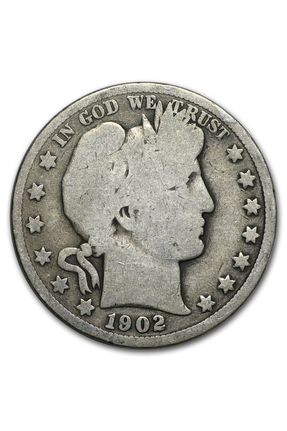1902 Barber Half Dollar Good