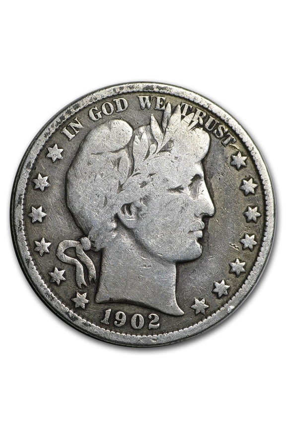 1902 Barber Half Dollar VG