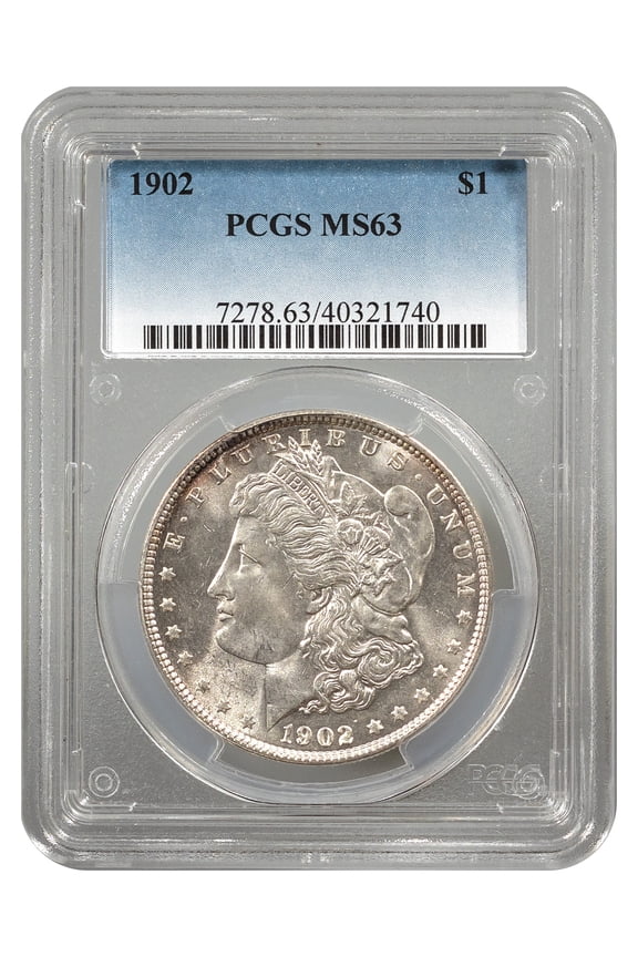 1902 Morgan Dollar PCGS MS-63