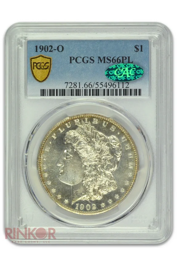 1902-O $1 Morgan Dollar PCGS MS 66 PL CAC