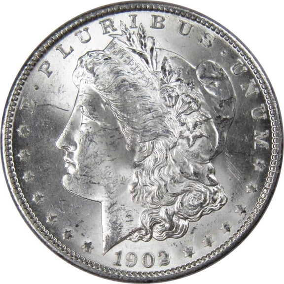 1902 O Morgan Dollar BU Uncirculated Mint State 90% Silver $1 US Coin