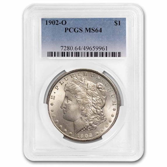1902-O Morgan Dollar MS-64 PCGS