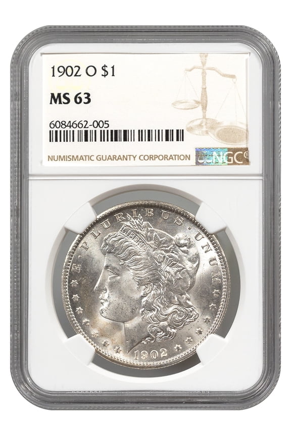 1902-O Morgan Dollar NGC MS-63