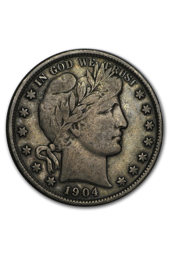 1904 Barber Half Dollar VF