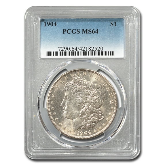 1904 Morgan Dollar MS-64 PCGS