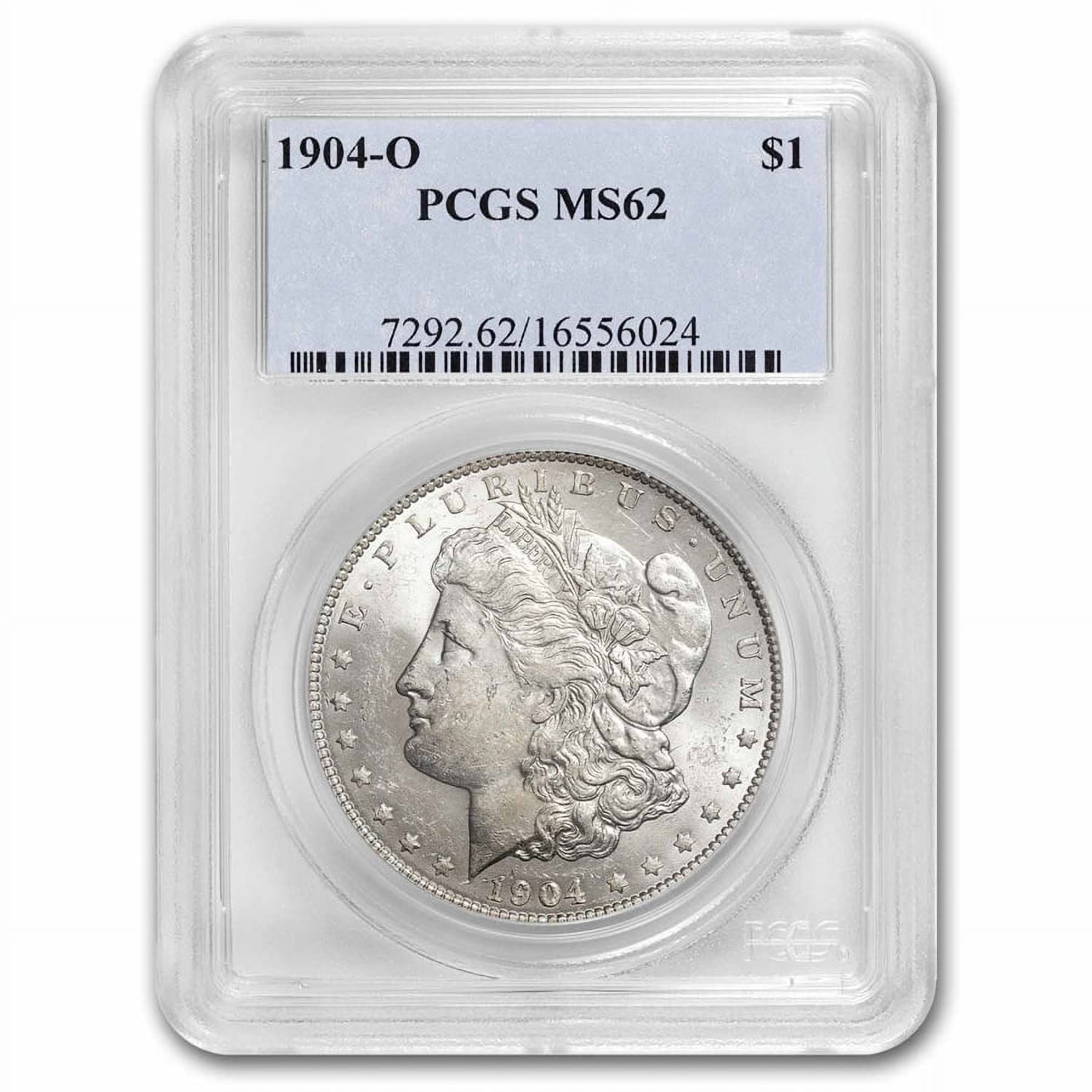 1904-O Morgan Dollar MS-62 PCGS - Walmart.com