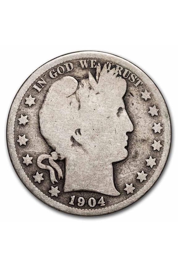 1904-S Barber Half Dollar Good