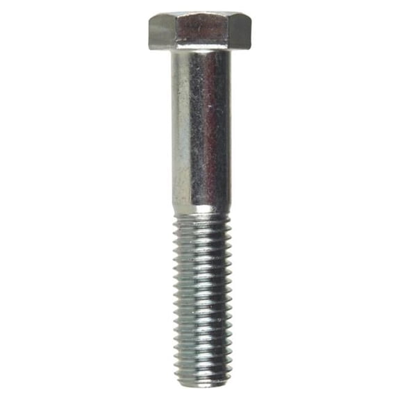 190420 0.63 x 3.5 in. USS Zinc Plated Steel Hex Bolt