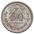 thumbnail image 1 of 1905-1917 Mexico Silver 50 Centavos Avg Circ (ASW .3215), 1 of 2