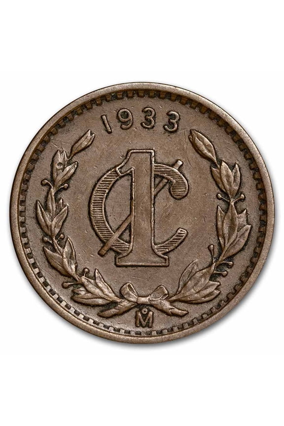 1905-1949 Mexico Bronze 1 Centavo Avg Circ