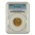 thumbnail image 1 of 1905-S $5 Liberty Gold Half Eagle MS-61 PCGS, 1 of 3