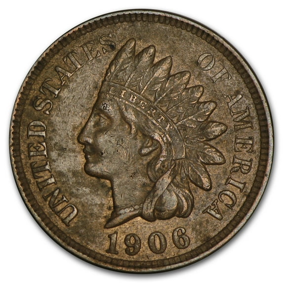 1906 Indian Head Cent AU