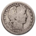 thumbnail image 1 of 1906-O Barber Quarter AG, 1 of 2