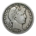thumbnail image 1 of 1907 Barber Half Dollar VG, 1 of 2