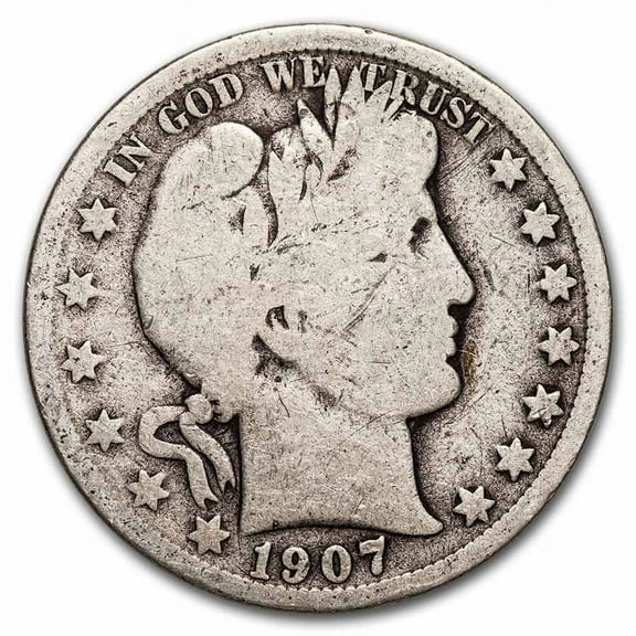 1907-O Barber Half Dollar Good