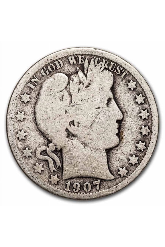 1907-O Barber Half Dollar Good