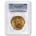 thumbnail image 1 of 1908 $20 St Gaudens Gold Double Eagle No Motto MS-66 PCGS, 1 of 3