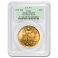 thumbnail image 1 of 1908 $20 St Gaudens Gold No Motto MS-66 PCGS (Wells Fargo), 1 of 3