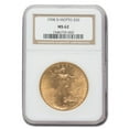 thumbnail image 1 of 1908-D $20 St Gaudens Gold w/Motto MS-62 NGC, 1 of 3