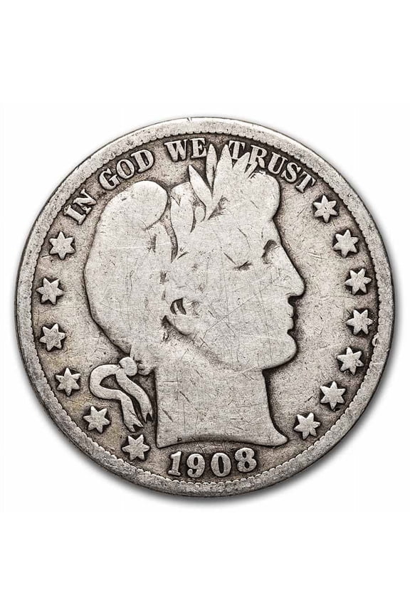 1908-O Barber Half Dollar Good