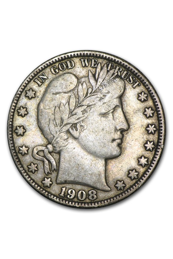 1908-O Barber Half Dollar XF