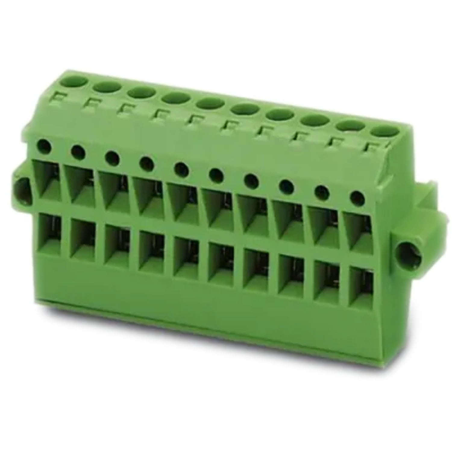 1908732 Conn Terminal Block F 5 POS 5.08mm Screw RA Panel Mount 12A ...