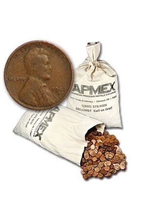1909-1955 S Mint Lincoln Cent Bag (All San Francisco Mint)