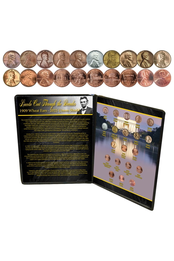 1909-2025 Lincoln Cent Through The Decades