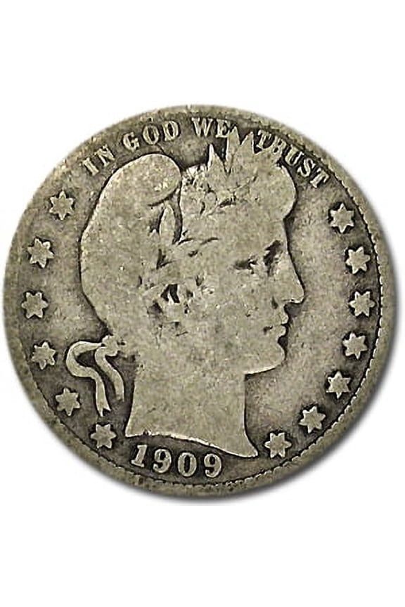 1909-D Barber Quarter Good