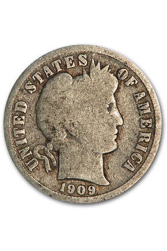 1909-O Barber Dime Good/VG