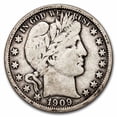 thumbnail image 1 of 1909-O Barber Half Dollar Fine, 1 of 2