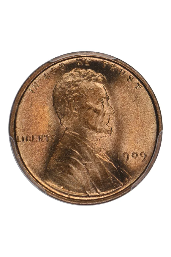 1909 P Lincoln Wheat Cent PCGS MS-67 RD VDB