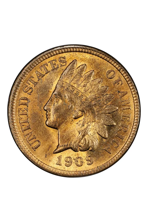 1909 S Indian Head Cent PCGS MS-64 RB CAC