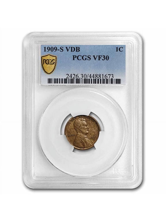 1909-S VDB Lincoln Cent VF-30 PCGS