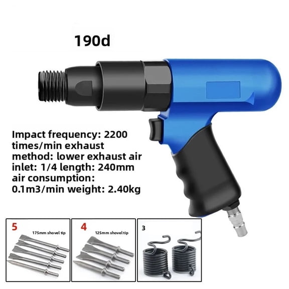 190D Air Chisel/Air k/Air Chisel/Air Shovel/Air Hammer For Rust Removal ,Easy to Use