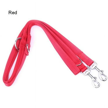 190cm WALK 2 Two DOGS Leash Double Twin Lead Walking Leash Two Pets Cats Dual Couple Dog Leashes Nylon V Shape Leash for dog cat