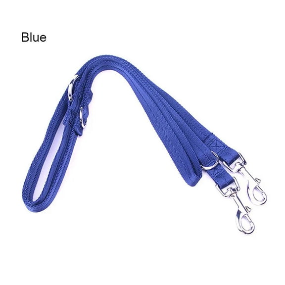 190cm WALK 2 Two DOGS Leash Double Twin Lead Walking Leash Two Pets Cats Dual Couple Dog Leashes Nylon V Shape Leash for dog cat