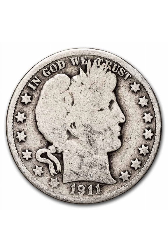 1911 Barber Half Dollar Good