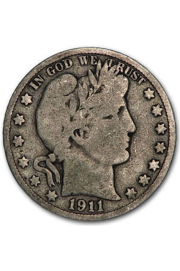 1911-D Barber Half Dollar Good