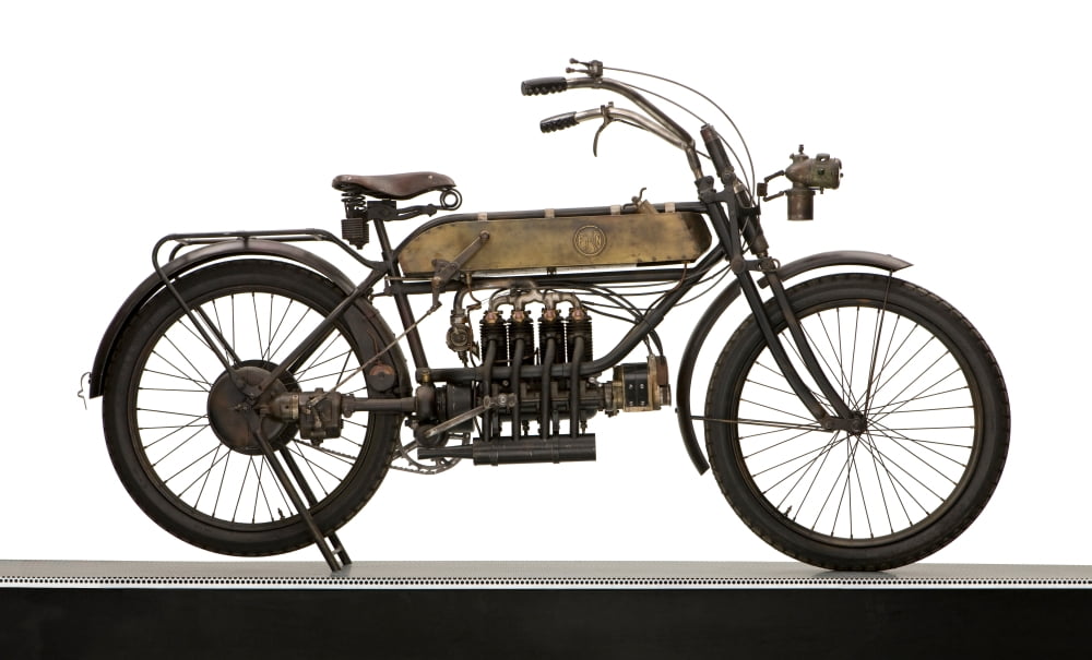 1911 FN 498cc Four motorcycle Canvas Art - Panoramic Images (12 x 20)
