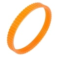 thumbnail image 1 of MOMOJIA 9.6mm Orange Tone Electric Planer Rubber Drive Driving Belt Plastic Drive Belt, 1 of 9