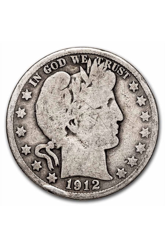 1912-D Barber Half Dollar Good