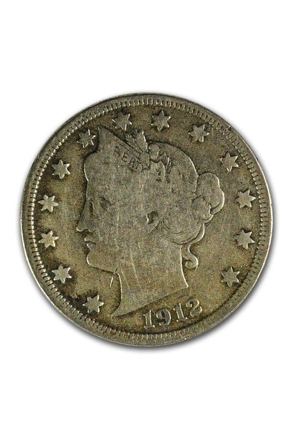 1912-D Liberty Head V Nickel Fine