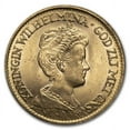 thumbnail image 1 of 1912 Netherlands Gold 10 Gulden Wilhelmina I BU, 1 of 2
