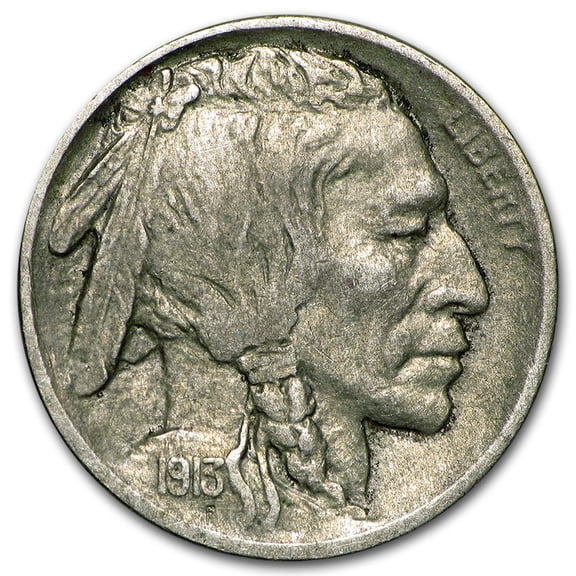 1913-S Type-II Buffalo Nickel XF