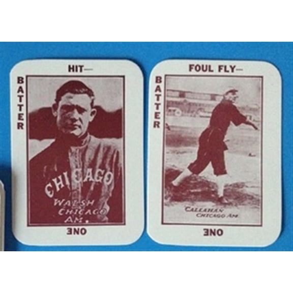 1913 Tom Barker National Game Reprint Chicago White Sox Team Set 2 Cards Near NM-MT to NM-MT Condtion
