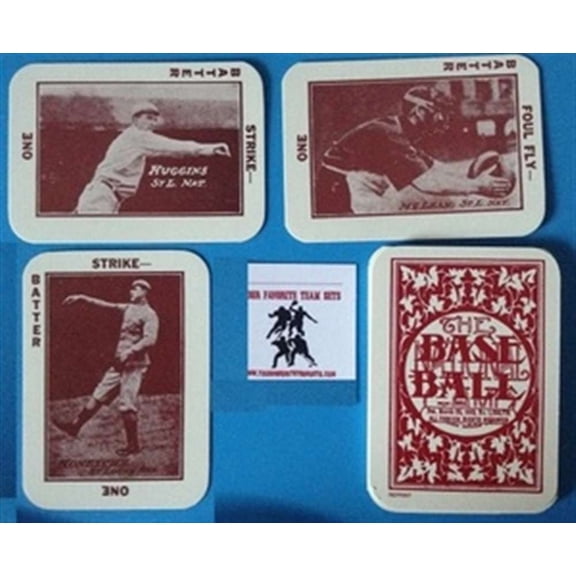1913 Tom Barker National Game Reprint St. Louis Cardinals Team Set 3 Cards Near NM-MT to NM-MT Condtion