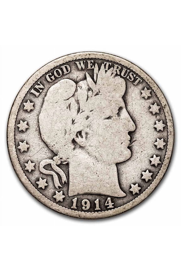1914 Barber Half Dollar Good