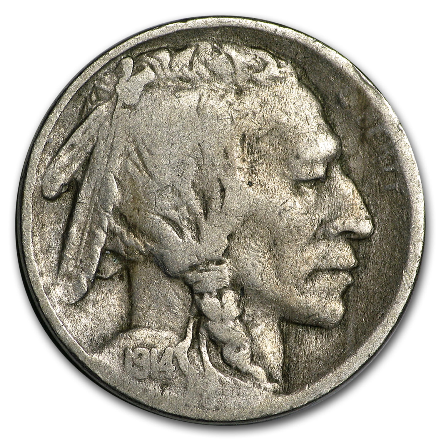 The Scarce 1914-D Buffalo Nickel